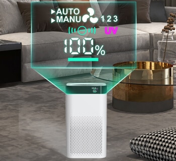 LED Display Air Purifier