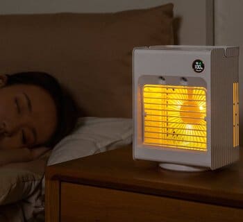 night light portable cooling fan