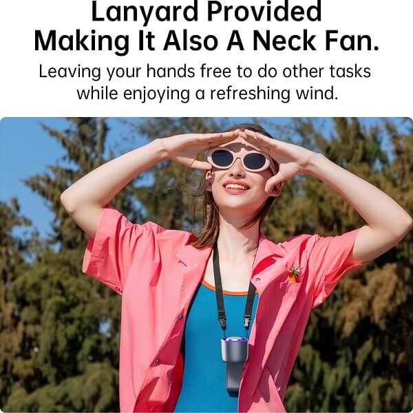 Handheld Cooling Fan neck fan